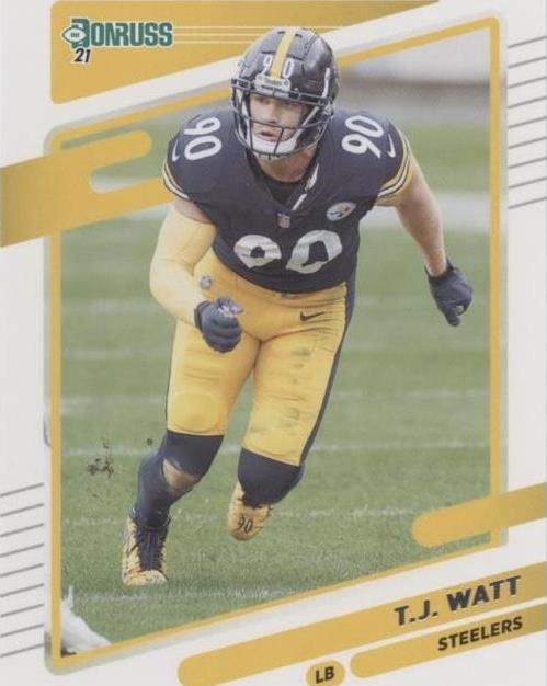 2021 Panini Donruss TJ Watt #22