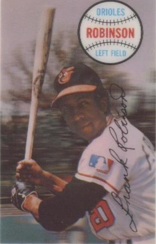 1970 Kellogg's 3-D Super Stars - Frank Robinson #15