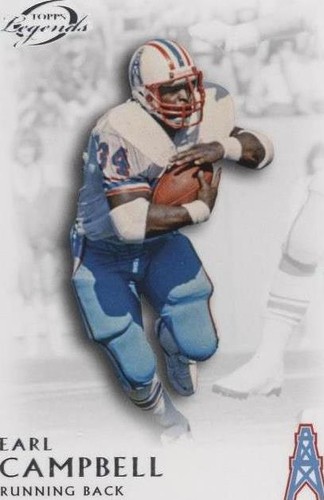 2011 Topps Gridiron Legends Earl Campbell #130
