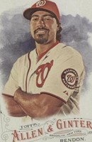 2016 Topps Allen & Ginter - Anthony Rendon #266