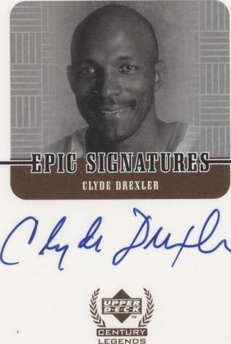 1998-99 Upper Deck Century Legends - Clyde Drexler #CD