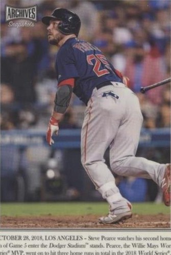 2019 Topps Archives Snapshots - Steve Pearce #CITM-SP