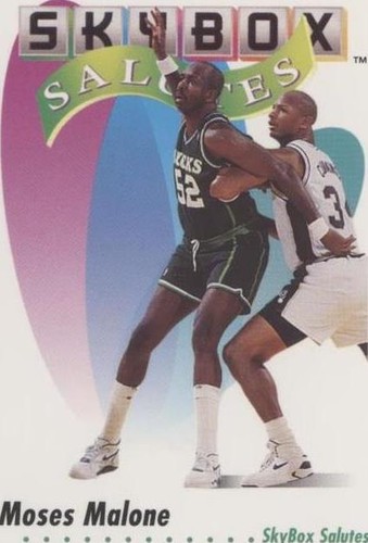 1991-92 Skybox - Moses Malone #574