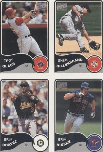 2003 Topps Bazooka - Eric Chavez Eric Hinske Shea Hillenbrand #2