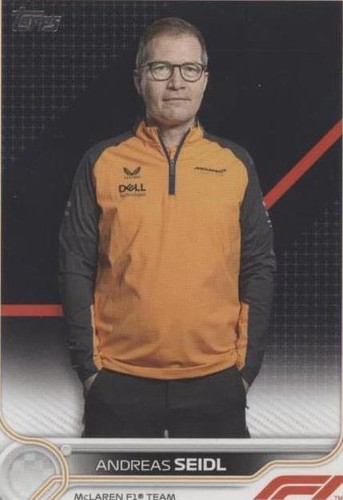 2022 Topps Formula 1 - Andreas Seidl #104