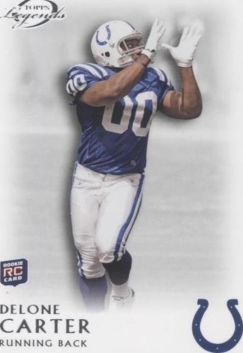 2011 Topps Gridiron Legends Delone Carter #8