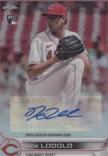 2022 Topps Chrome Update Series - Nick Lodolo #AC-NL
