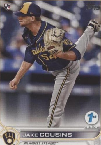2022 Topps Series 1 1st Edition - Jake Cousins #20