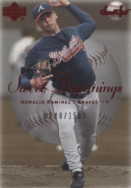 2001 Upper Deck Sweet Spot - Horacio Ramirez #126