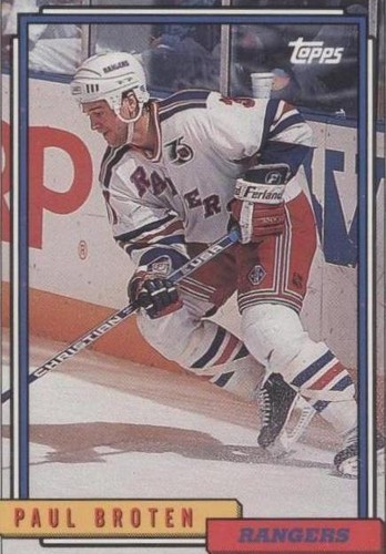 1992-93 Topps - Paul Broten #355