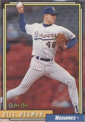 1992 O-Pee-Chee - Bill Wegman #22