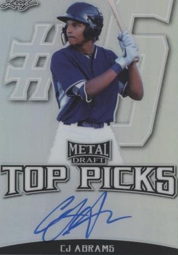 2019 Leaf Metal Draft - C.J. Abrams #TP-CJA