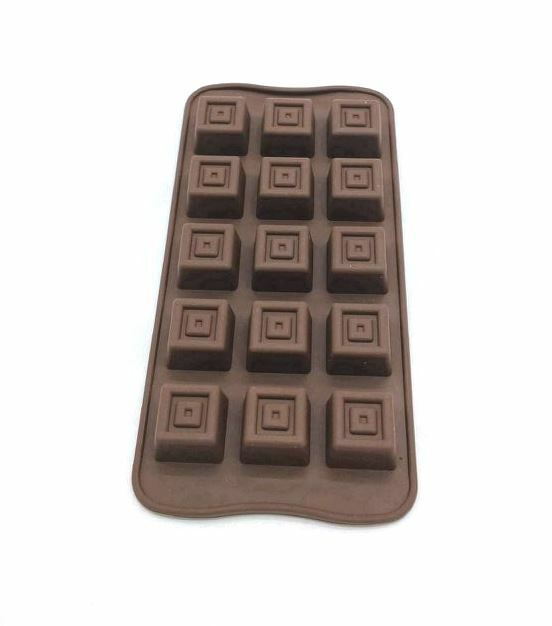 Stampo In Silicone 15 Muffin Cupcake Dolci Budino Cioccolato Forme Cubi bal