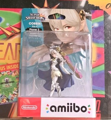 Corrin Player 2 Amiibo Super Smash Bros. Switch MINT Wii U 3DS Fire Emblem NEW