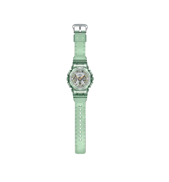 Pre-owned Casio G-shock Gma-s120gs-3aer Unisex Quartz Watch