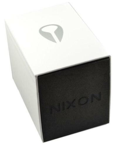 Pre-owned Nixon The Ride All Black Luminous Mens Watch A3471256 In Dark Slate Gray