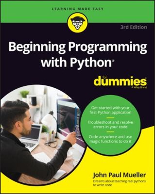 Beginning Programming with Python For Dummies Paperback John Paul