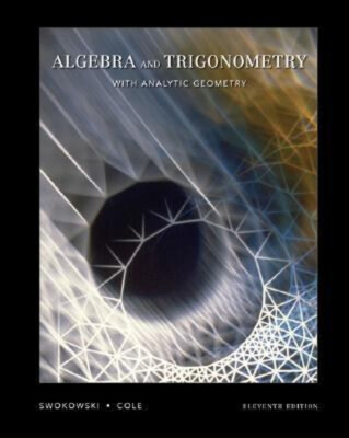 Algebra and Trigonometry with Analytic Geometry Hardcover