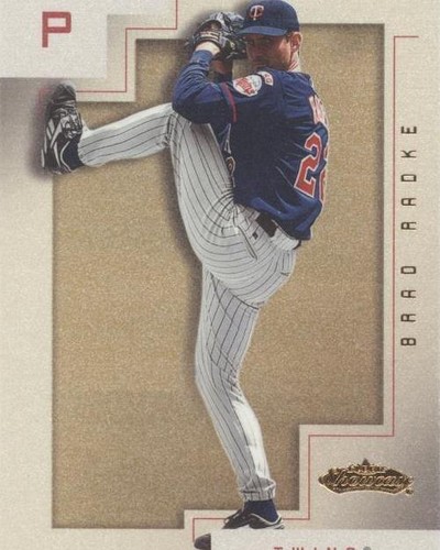 2001 Fleer Showcase - Brad Radke #49
