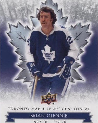 2017 Upper Deck Toronto Maple Leafs Centennial - Brian Glennie #15