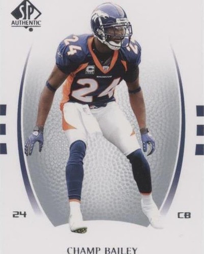 2007 SP Authentic Champ Bailey #20