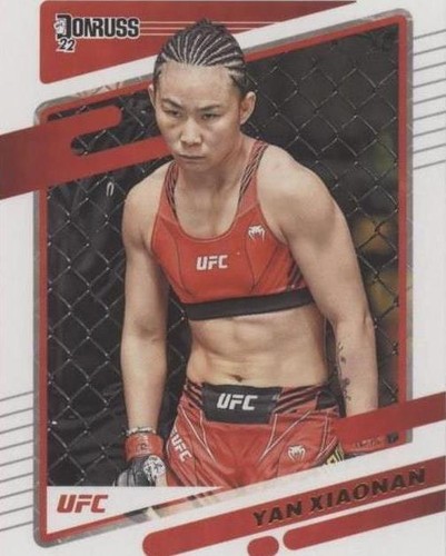 2022 Donruss UFC - Yan Xiaonan #80
