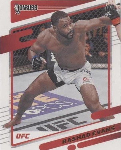 Carte à Collectionner Rashad Evans Autographiée - 2008 Americana 2 Ring Kings #d/500 - UFC MMA Rookie