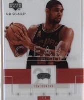 2002-03 UD Glass - Tim Duncan #109