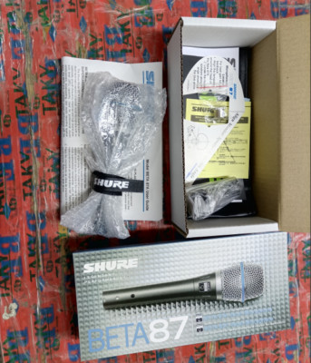Shure BETA87A Vocal Microphone Super Cardioid Condenser Microphone
