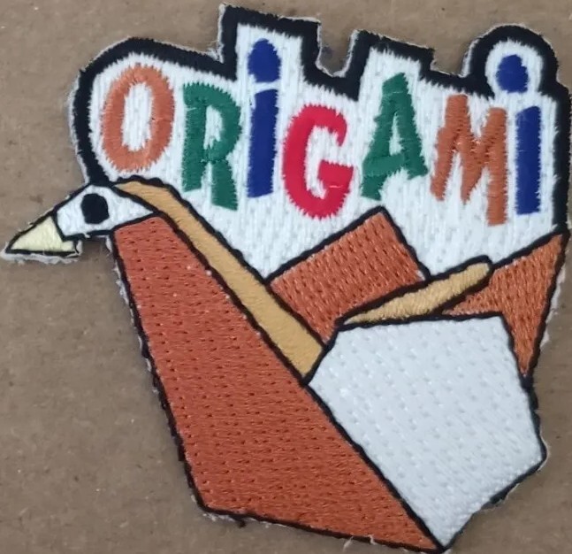 Origami - GSA activity fun patch