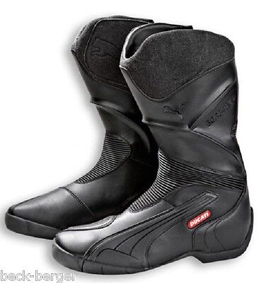 Ducati Puma Super Ride Gt Boots Motorcycle Boots Shoes Gore Tex New