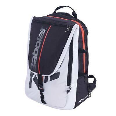 Babolat Pure Strike 3 Racquet Backpack (White/Black/Red) Authorized Dealer