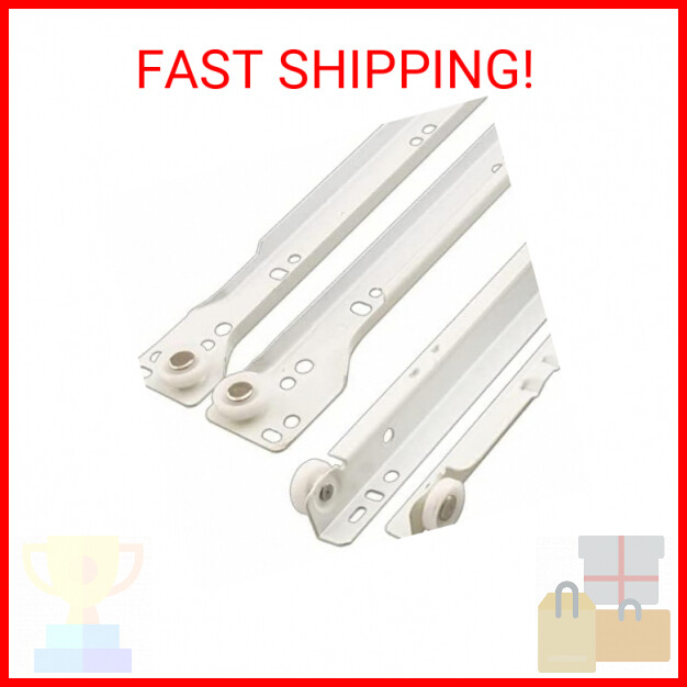 Prime-Line R 7212 Drawer Slide Kit – Replace Drawer Track Hardware – Self-Closin