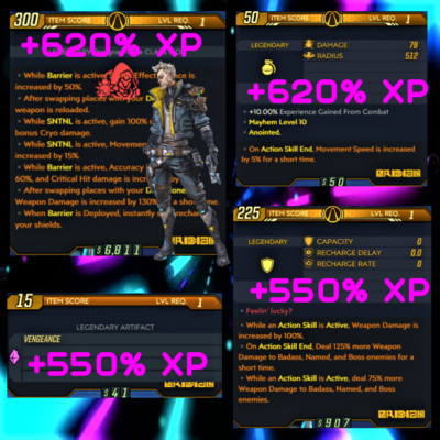 (XBOX/PC/PS) Borderlands 3  MODDED  Level 1 XP Gear & Bundles   MAYHEM 10  