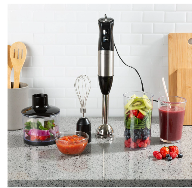 4-in-1 6 Speed Hand Mixer