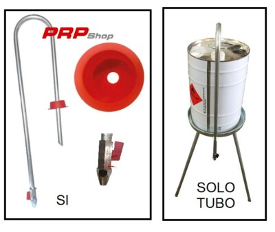 tubo di pescaggio per lo svuotamento del fustino DILUENTE NITRO CARROZZERIA