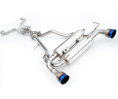 Invidia For Gemini Single Layer Titanium Tip Catback For 2009+ FX35 2/4WD