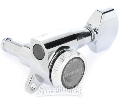 Gotoh SG381-07 MG-T Locking Tuners - 6 In-line Right-handed, Chrome