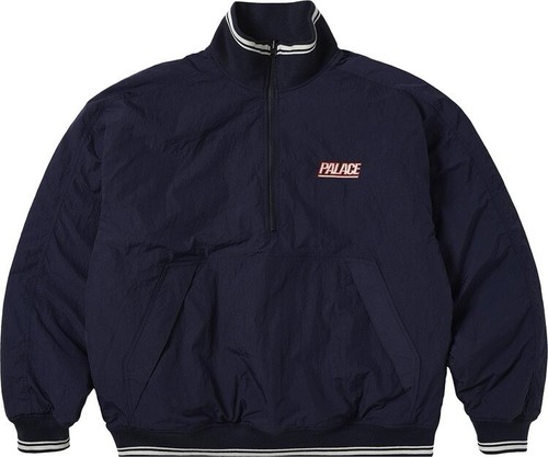 PALACE HEAVY BOMBER JACKET NAVY LARGE Palace Heavy Canvas Bomber