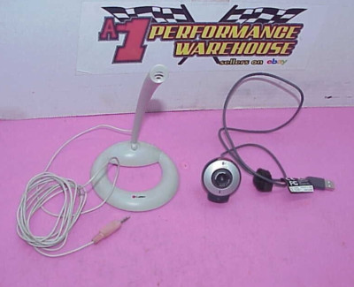 Labtec Verse-504 Desk Microphone & Logitech Webcam with Microphone Web  #2
