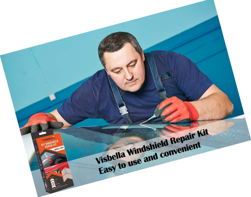 Visbella Windshield Repair kit DIY Car Window Repair polishing Windscreen 