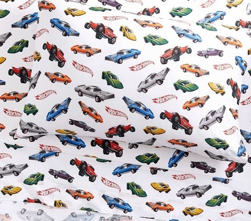 Cars Organic Cotton Full Flannel Complete Sheet Set