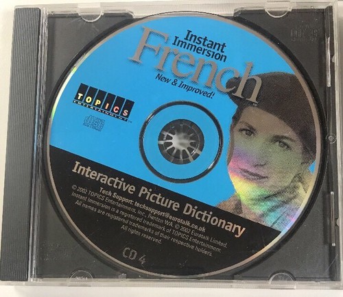 Topics Entertainment Instant Immersion French language course (5 CD Set)