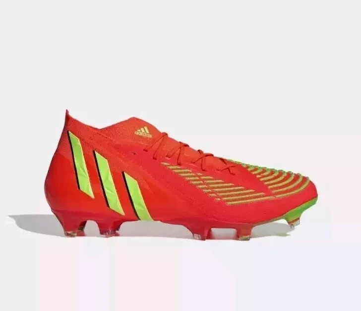 adidas Predator レッド FGシューズ Adidas Predator Edge.1 FG Cleats Men's Soccer Shoes Solar