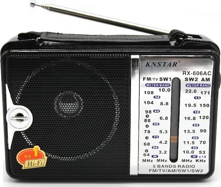 Radio Portatile Am Fm Sw1 Sw2 Rx-606Ac Vintage Style