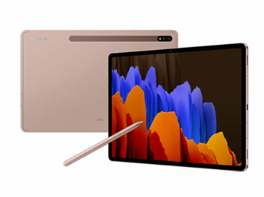 Galaxy Tab S7+ 256GB 美品 ペン付属！ Galaxy_TabS7_Keyboard_Bronze-