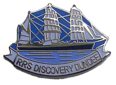 RRS Discovery Dundee Quality Enamel Lapel Pin Badge