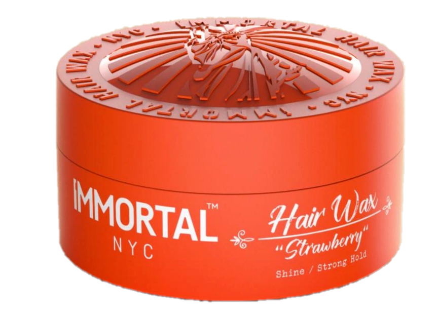 Immortal NYC Hair Wax Shine/Strong Hold 150ml | Strawberry