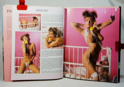 1985 Private Lines by Colour Library Books  Risque Hardback Pin-Up Nude Women