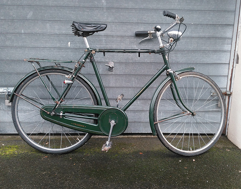 vintage triumph bicycle value